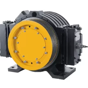 Block Brake PM Gearless Traction Machine 450-630kg