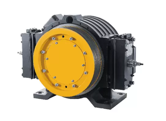 Block Brake PM Gearless Traction Machine 450-630kg