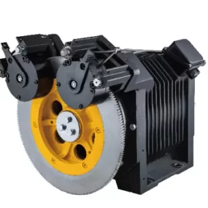 Disc Brake High Speed PM Gearless Traction Machine 630-1000kg