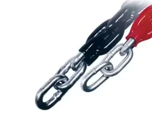WFU plastic-wrapped compensation chain