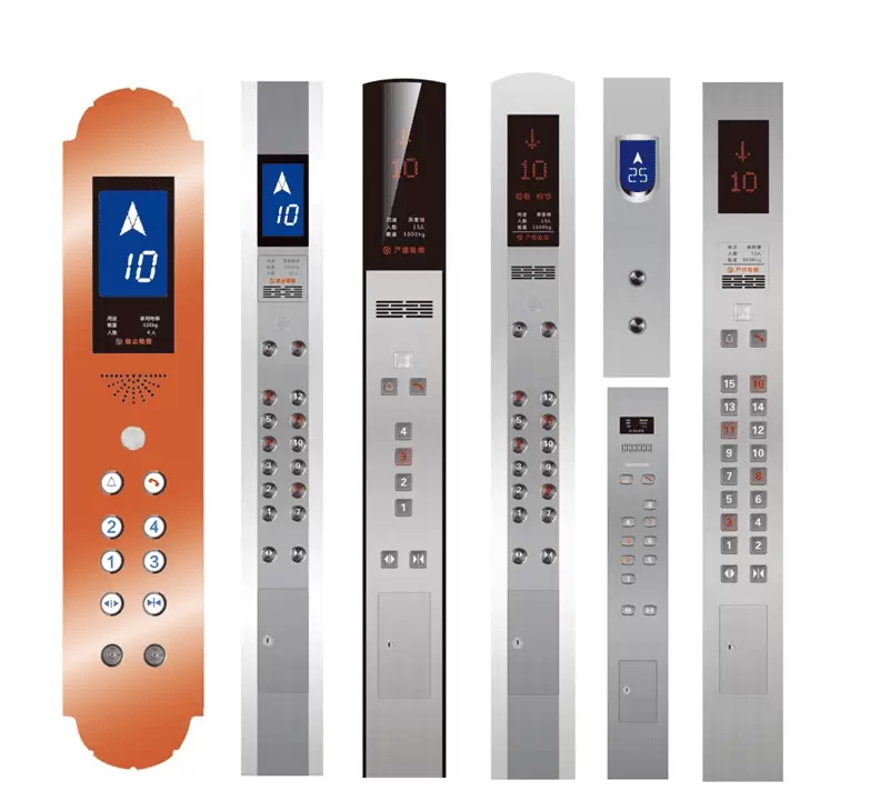 LED Display cop elevator