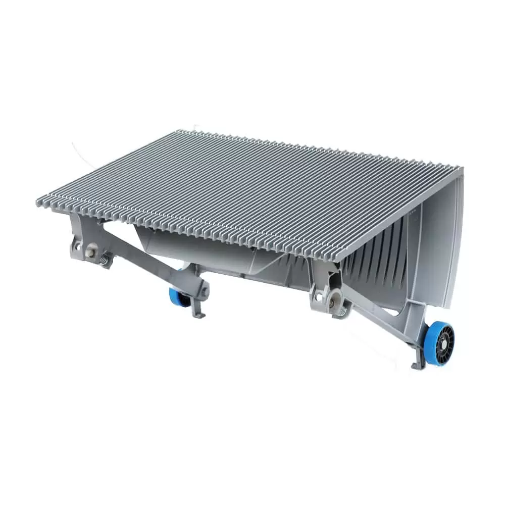 600mm Gray Escalator Aluminum Step - Image 2