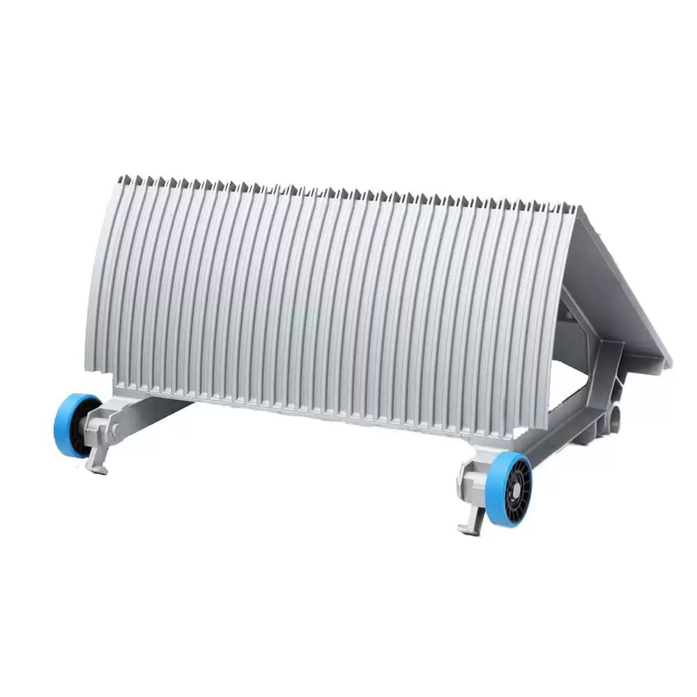 600mm Gray Escalator Aluminum Step - Image 4