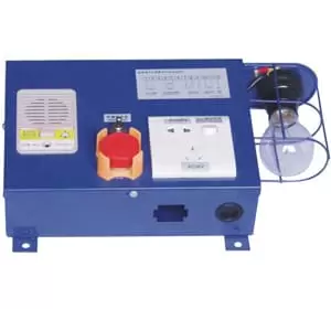 Integrative pit inspection box