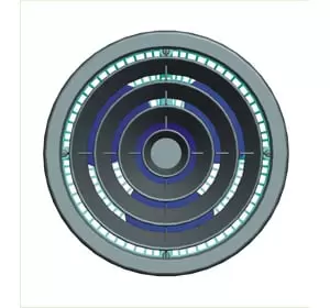 Small round fan